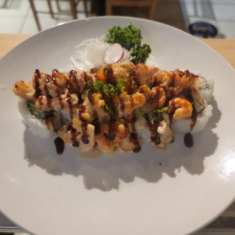 Indulge in Our Volcano Roll