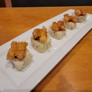 FR11-POPCORN SHRIMP AND SPICY TUNA ROLL (5PC)